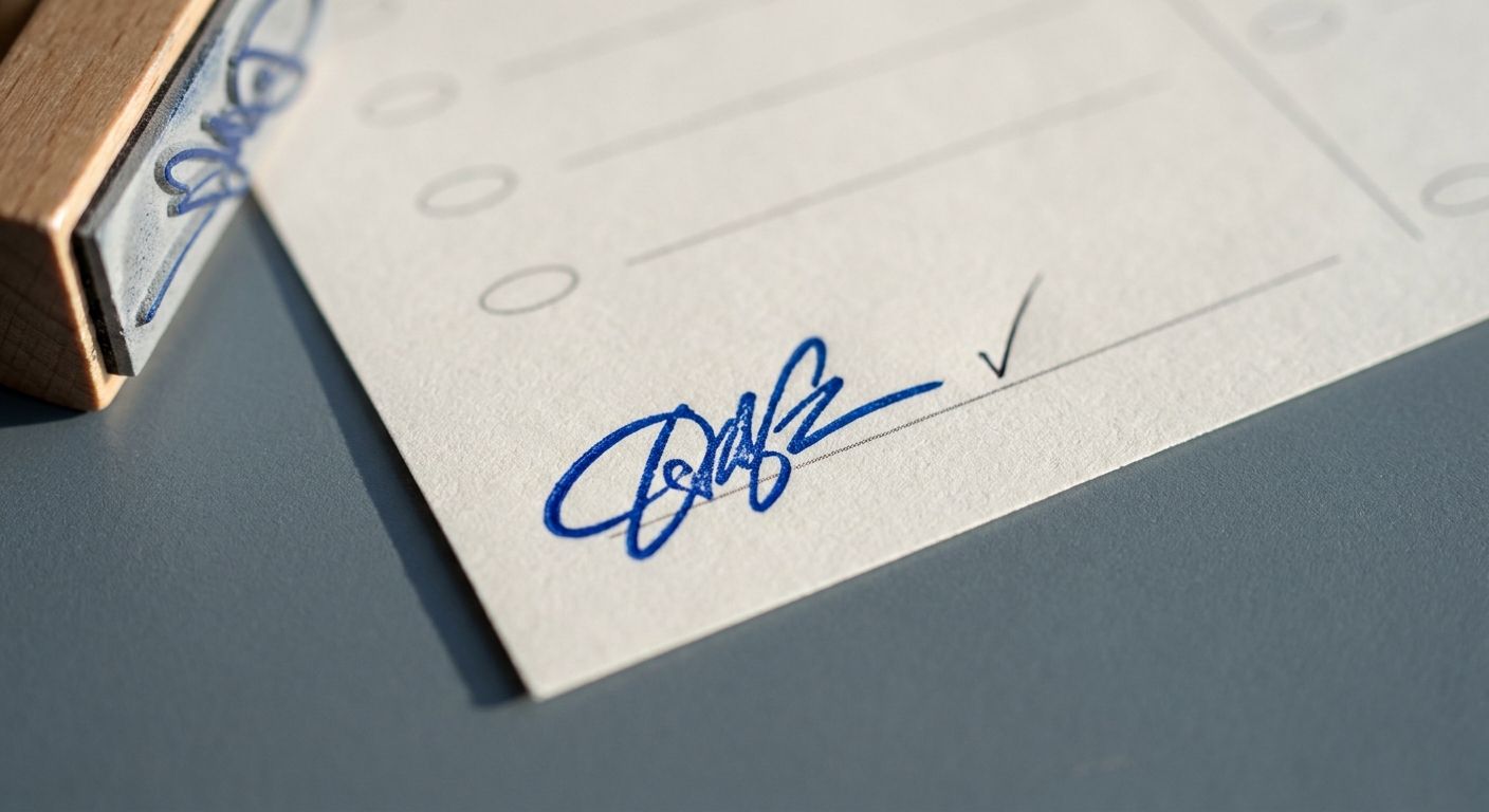 No, a poll worker's mark won't throw out your ballot